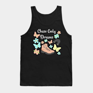 Chase Only Dreams Pretty Hiking Boot and Butterflies Tank Top